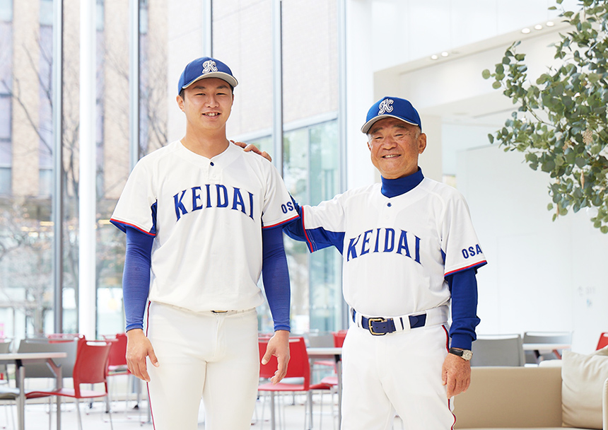 「野球のことだけを考えていたらプロにはなれなかった」。津田選手と髙代監督、創発が生まれた3年間。